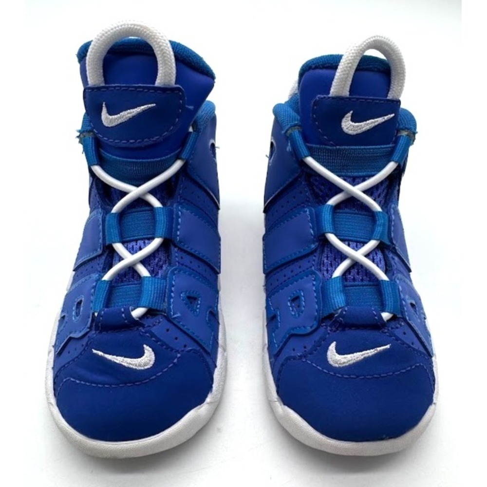 Nike Air More‎ Uptempo GS Royal Blue White Sneakers Kids US 8C DM1027-400